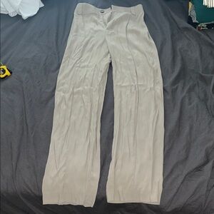ZARA 🇪🇸 cream viscose pants (XS)